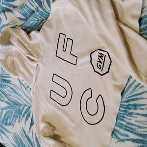 UFC cropped hoodie